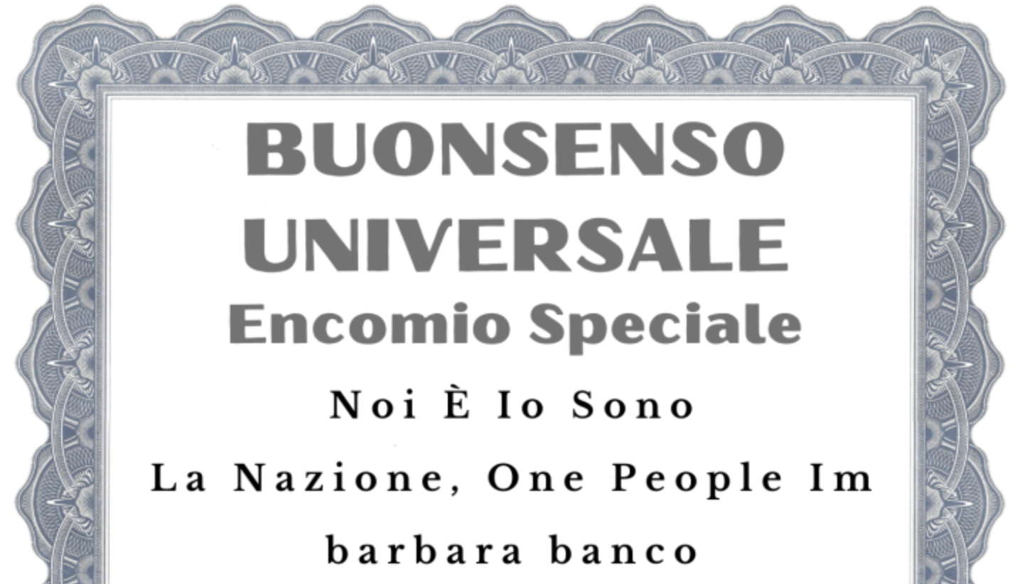 Premiata barbara banco e One People I’m